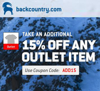 促销活动：Backcountry Outlet 促销专区