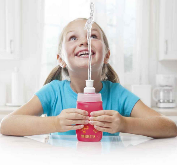凑单品：Brita 碧然德 Soft Squeeze Water Filter Bottle 软壳儿童滤水壶（含滤芯）