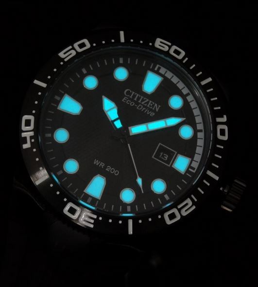 Citizen 西铁城 Scuba Fin BN0097-11E 男款光动能潜水表