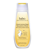 Babo Botanicals Oatmilk Calendula Moisturizing 宝宝天然保湿金盏花洗发水