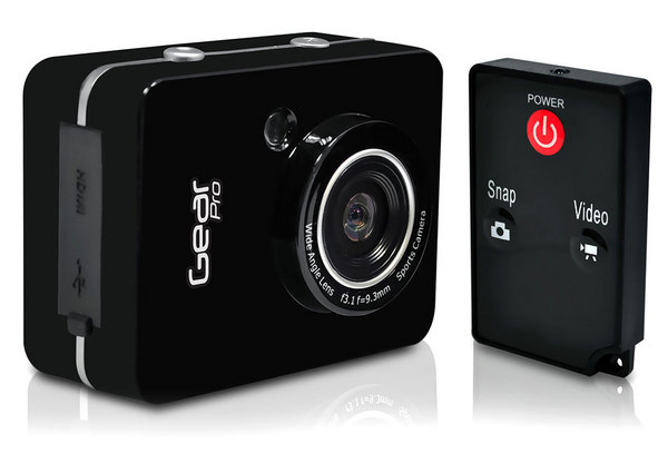 Gear Pro GDV285 1080p 极限运动 高清摄像机