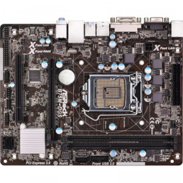 Asrock 华擎 B75M-DGS R2.0 主板(B75、IVB、M-ATX)