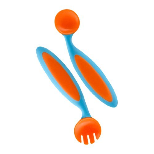 凑单品：Boon Benders Adaptable Silicon 宝宝叉勺2件套
