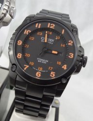 Citizen 西铁城 BJ8075-58F STX43 男士光动能腕表（全钛合金、防震）