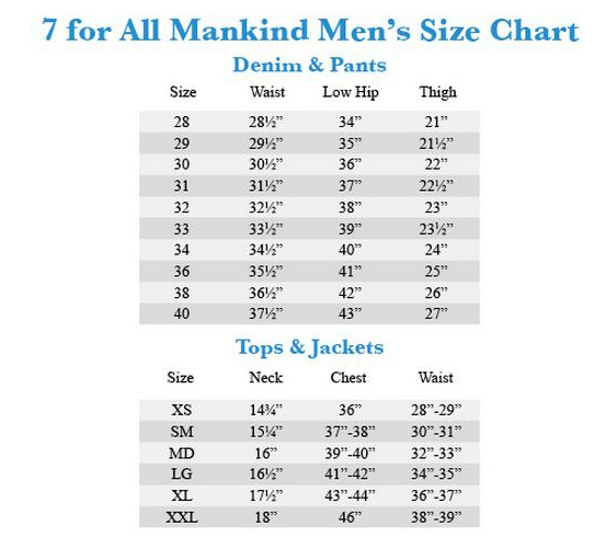 限33码：7 For All Mankind Standard Classic 男款直筒牛仔裤