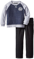 凑单品：Calvin Klein 卡尔文·克莱恩  男宝上衣+牛仔裤两件套