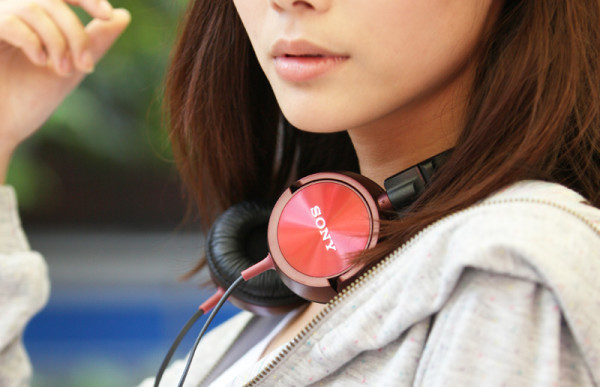 Sony 索尼 MDR-ZX300 头戴式耳机 蓝色/金色