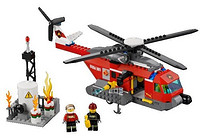 Lego 乐高 City 城市系列 Fire Helicopter 60010 消防直升机