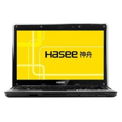 HASEE 神舟 优雅A400-D2500D0 笔记本 14英寸（D2500 2G 320G 集成显卡 Linux 黑）
