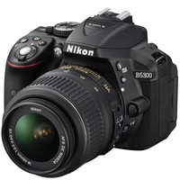 新低价：Nikon 尼康 D5300 单反套机（AF-S 18-55mm VR）三色可选