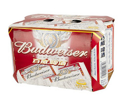 限上海：Budweiser 百威 啤酒 330ml*24瓶