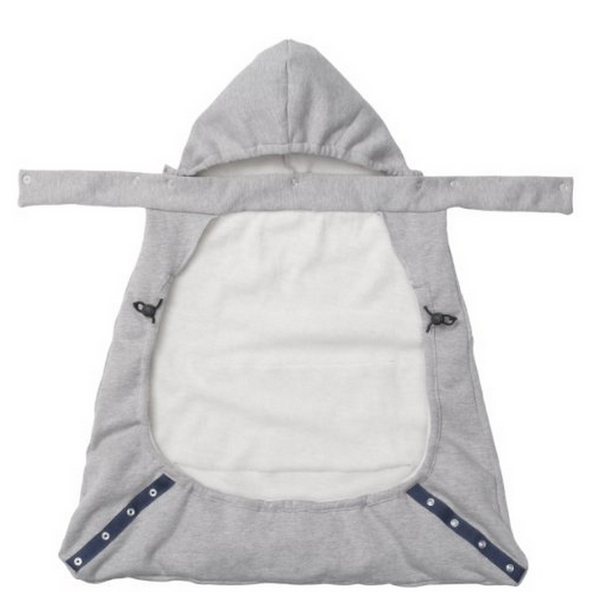 Infantino Hoodie Universal All Season Carrier Cover Gray 婴儿背带抱毯