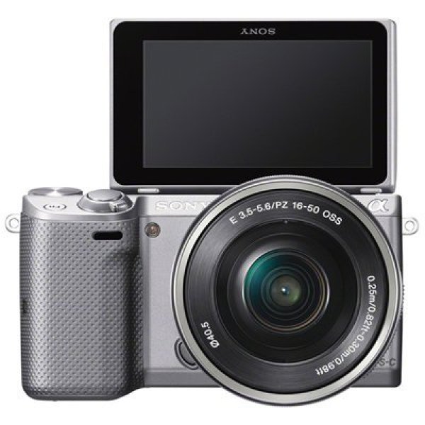 Sony 索尼 NEX-5TL 微单套机(16-50mm饼干头)银色