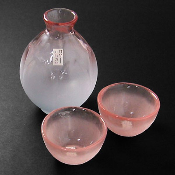 新补货:『浅樱』 はなほのか 酒器组合(酒壶+酒杯*2)