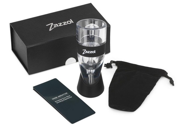 ZAZZOL Professional Commercial Grade Wine Aerator Decanter 专业级 红酒增氧器/醒酒器 礼盒套装