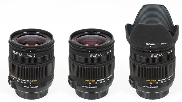 SIGMA 适马 AF 18-50mm F2.8-4.5 DC OS HSM APS-C画幅专用镜头(佳能卡口)