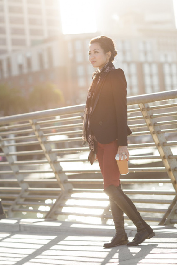 Cole Haan Jodhpur Knee-High Boot 真皮女士高筒靴