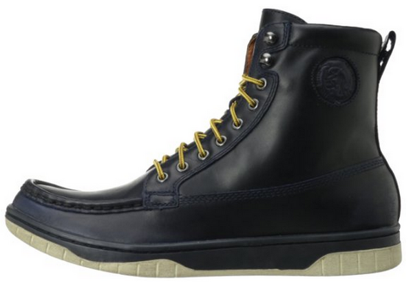 Diesel 迪赛 Club Tatra Combat Boot 真皮男靴