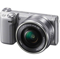 Sony 索尼 NEX-5TL 微单套机（16-50mm饼干头）银色