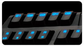 GIGABYTE 技嘉 Aivia Osmium 机械键盘（茶轴、白灯背光）