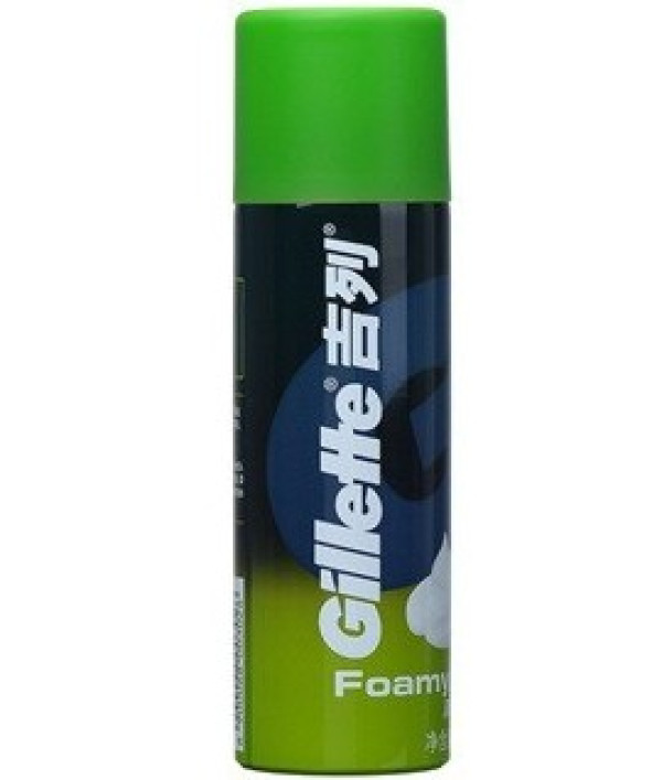Gillette 吉列 锋隐超顺手动刀片(4刀头)+ 清新柠檬剃须泡210g