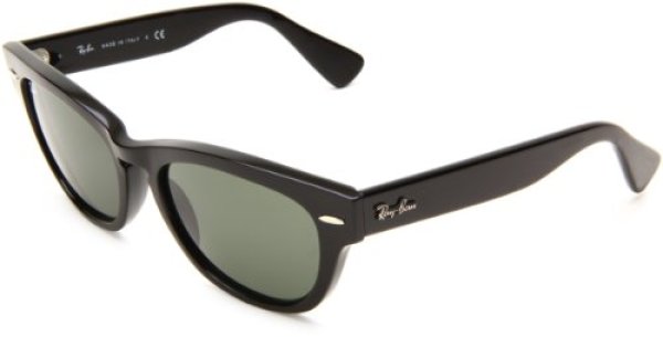Ray-Ban 雷朋 RB4169 经典款徒步旅行者中性太阳镜 黑色款