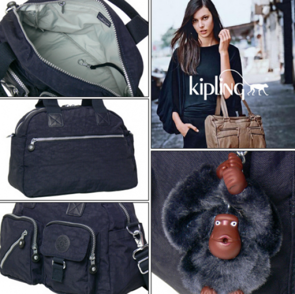 Kipling 凯普林 Defea 经典款手提包 黑色款