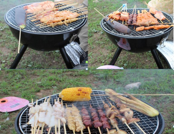 Coleman 科勒曼 烟熏碳烤 苹果型烧烤炉