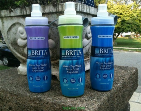 凑单良品:BRITA 碧然德 Soft Squeeze Water Filter 户外过滤水壶 600ml