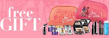 美国 VON MAUR 美妆网站 LANCOME 兰蔻产品 满赠促销