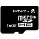 PNY 必恩威 TF（micro SD）CLASS10 存储卡16G黑色