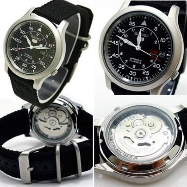 SEIKO 精工 SNK809 精工5号 男士自动机械表