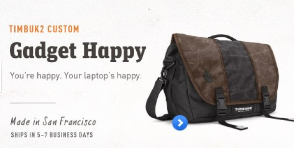 促销活动:Timbuk2 官网 Customize 个人定制系列 背包