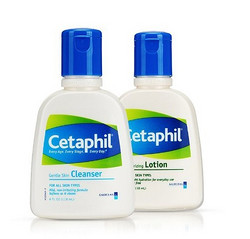 双重优惠：Cetaphil 丝塔芙 洁面乳 118ml + 保湿润肤乳 118ml + HAZELINE 夏士莲 沐浴乳 200ml