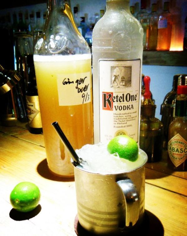 Old Dutch 老荷兰人 Moscow Mule 莫斯科骡子鸡尾酒黄铜酒杯 710ml（4只装）