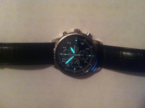 SEIKO 精工 Chronograph系列 SNDC33 男款石英腕表