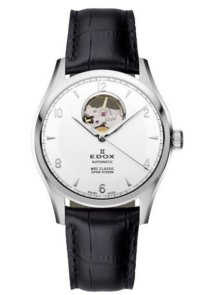 EDOX 依度 WRC Classic 系列 85015-3-AIN 男士机械腕表（透芯，26石）