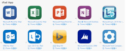 Microsoft 微软 Office办公软件（Word，Excel，PowerPoint）iPad版本