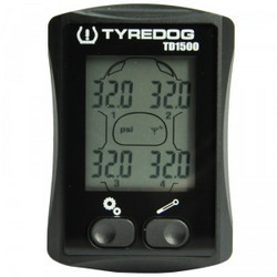 移动端TYREDOG TD1500A-X TPMS 无线胎压监测器（外置传感器*4、可换电池）+ 120W一分三点烟器