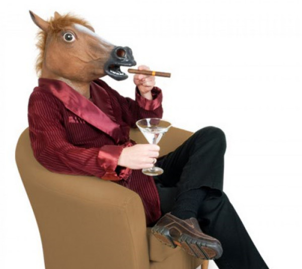 accoutrements horse head mask 马头面具