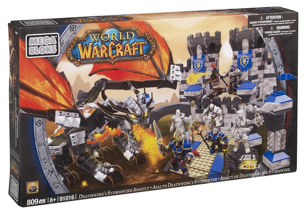 Mega Bloks 美家宝 World of Warcraft 魔兽世界 死亡之翼突袭暴风城 积木玩具