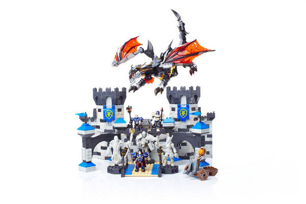 Mega Bloks 美家宝 World of Warcraft 魔兽世界 死亡之翼突袭暴风城 积木玩具