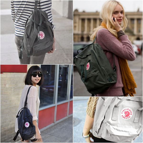 Fjallraven 瑞典北极狐 Kanken Classic 双肩背包