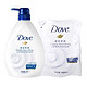 Dove 多芬 深层营润沐浴乳 1000ml+400ml