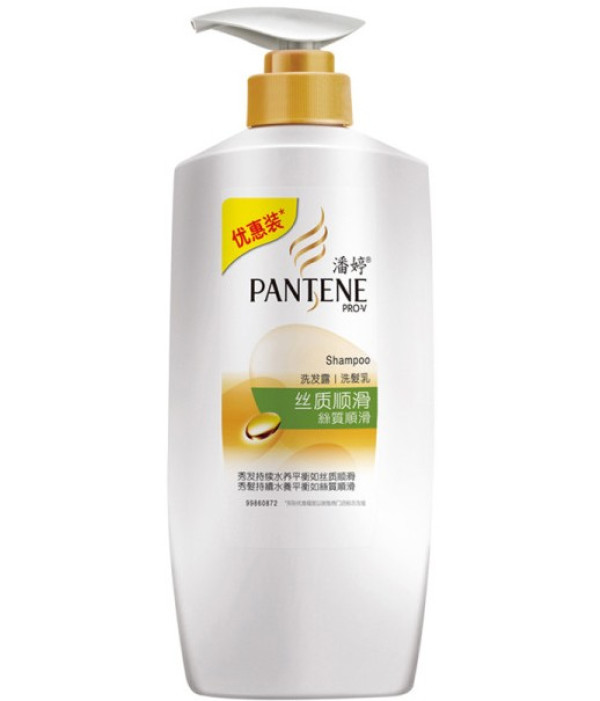 华南/浙沪:PANTENE 潘婷 丝质顺滑 洗发露 750ml*3瓶