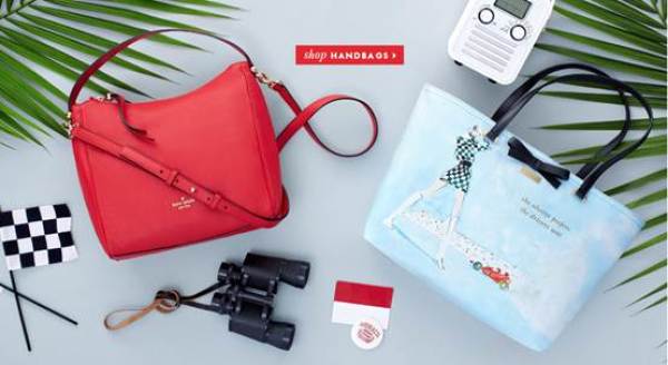 海淘券码:kate spade NEW YORK 凯特·丝蓓纽约 美国官网 手袋服饰等