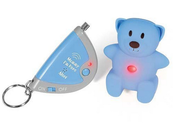 再特价：Mommy I’m Here cl-305 升级版 儿童防走失定位器 蓝色小熊款