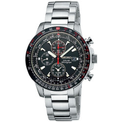 SEIKO 精工 SSC007 男士太阳能计时腕表