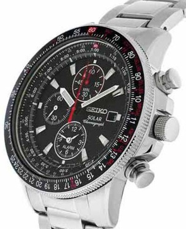 SEIKO 精工 SSC007 男士太阳能计时腕表