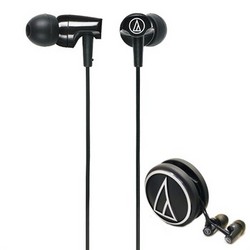 audio-technica 铁三角 ATH-CLR100 BK 入耳式耳机 黑色